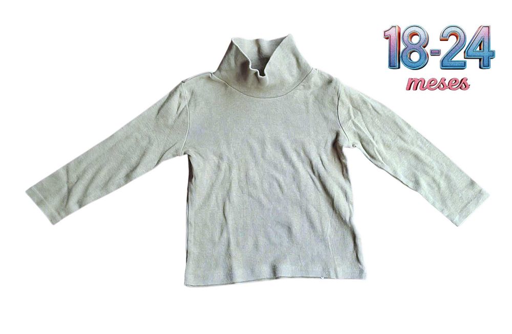 Primark Green Turtleneck Sweater, 18–24 Months