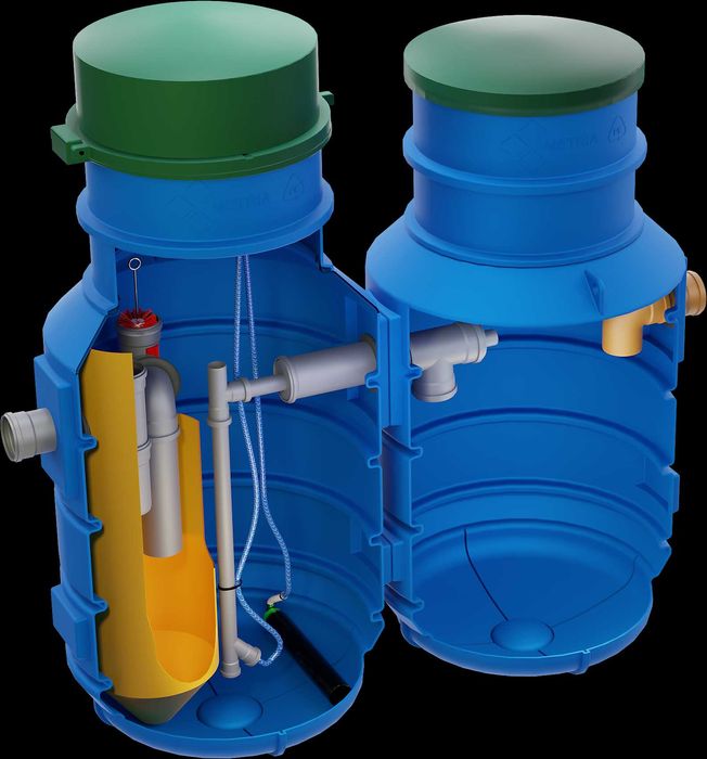 Oczyszczalnia Metria PureFlow 2000l 4 osób DOSTAWA I BAKTERIE GRATIS!