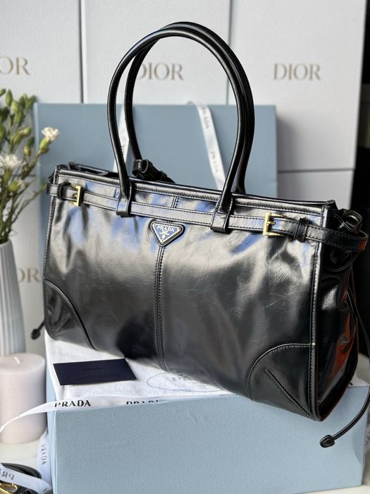 Torebka Prada Black Leather