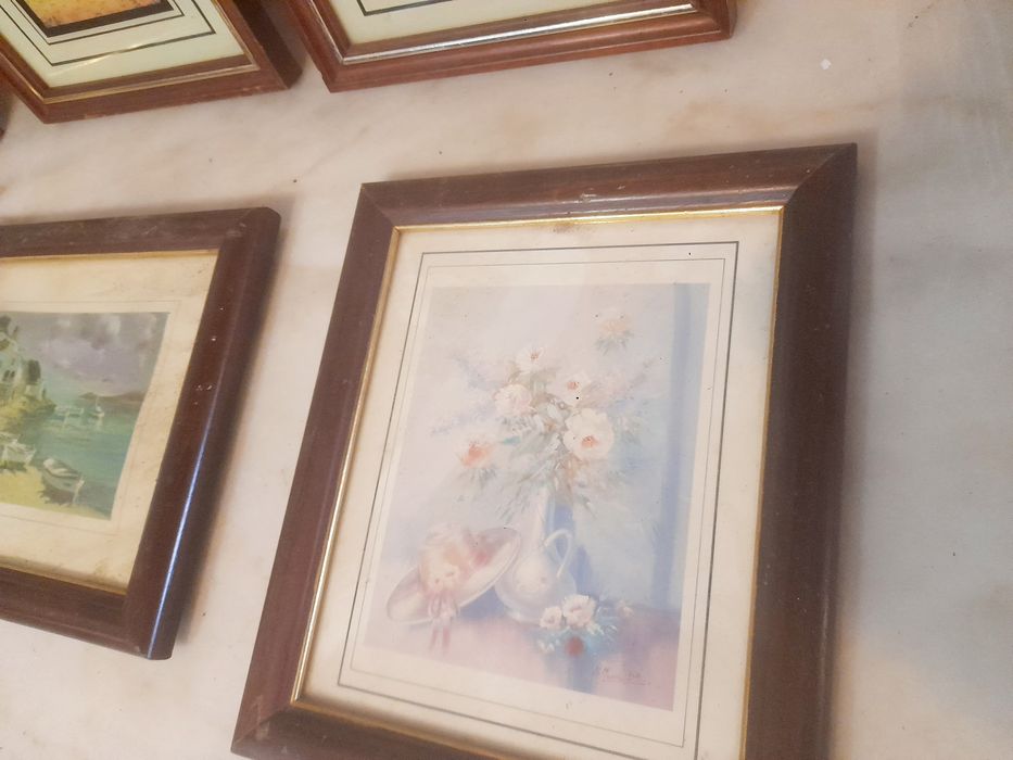 Conjunto de 6 Quadros Decorativos