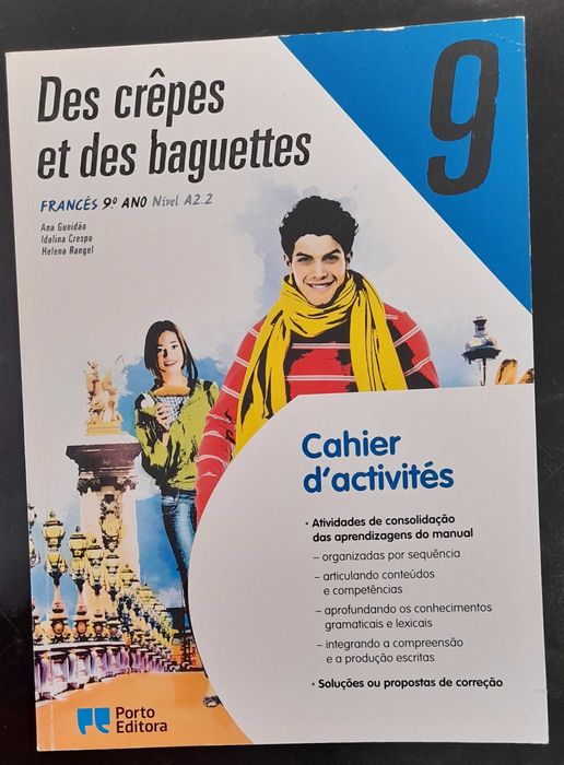 Caderno de atividades Francês 9.º Ano