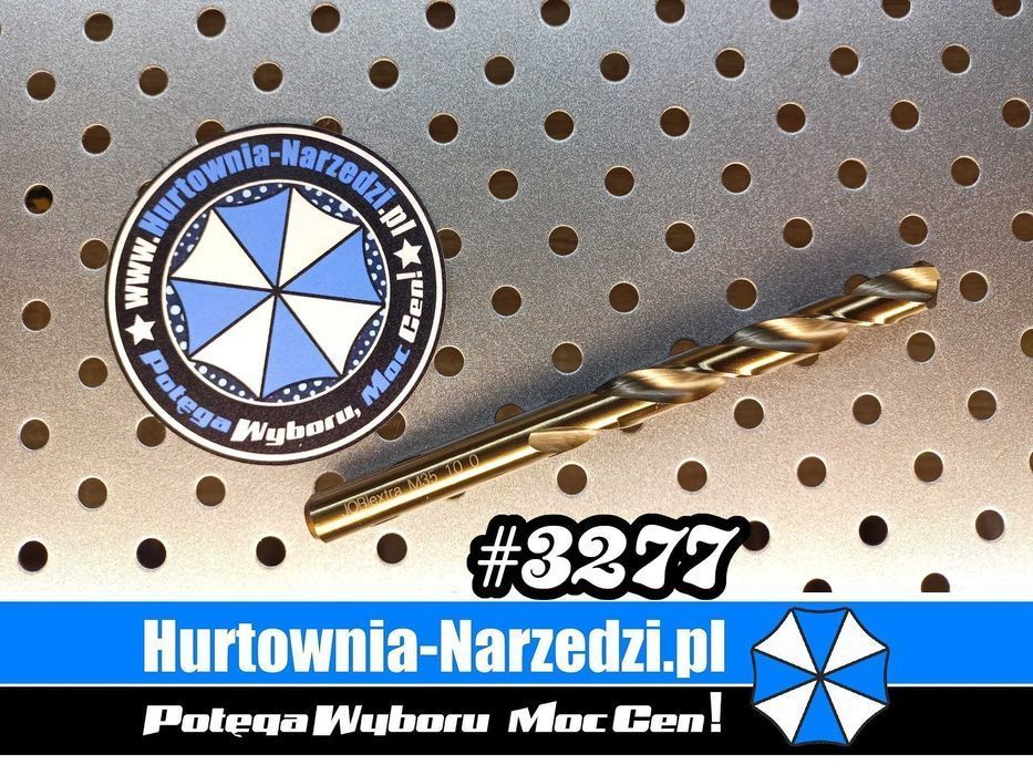 Wiertło kobalt 5% HSS do metalu 10mm wiertło kobaltowe 10mm