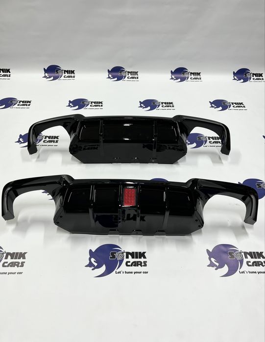 Дифузор BMW f10 f11 під задній М Бампер М-тех M лук M550i M550d