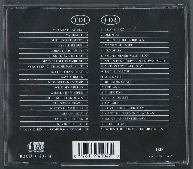 CD Luis Armstrong, 2 CD`s64751892273794121