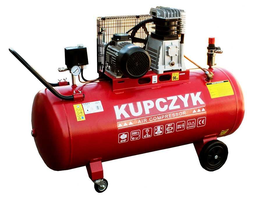Kompresor Sprężarka Kupczyk 200 Litrów KK 520/200 10 bar