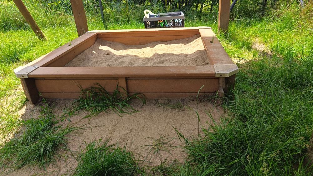 Piaskownica drewniana