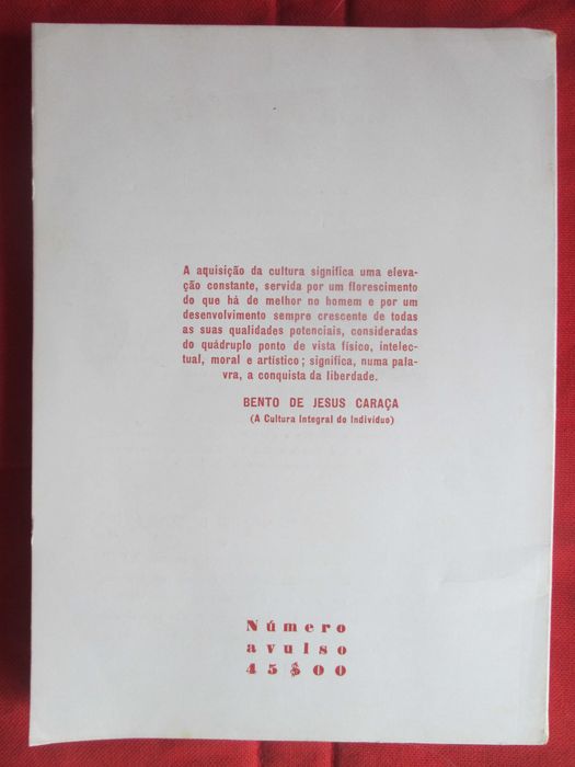 Vértice dedicada a Bento de Jesus Caraça