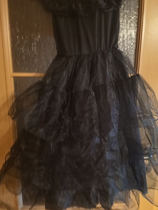 Sukienka Wednesday + peruka