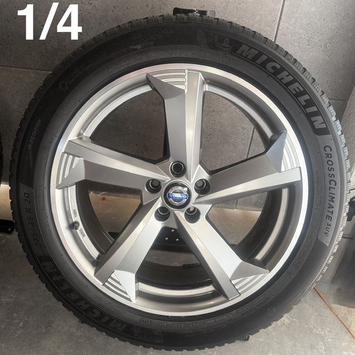 ZIMA 20 cali Volvo XC90 Ford Edge Vignale felgi koła komplet z oponali 5x108 ET40 8.5J