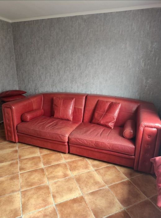 Sofa Kanapa skórzana