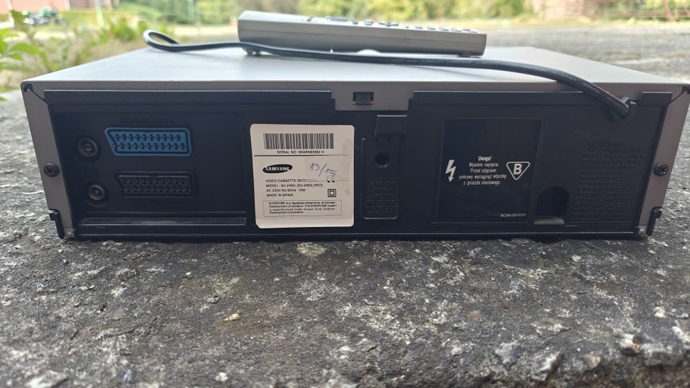 Magnetowid VHS Samsung showview sv-245g