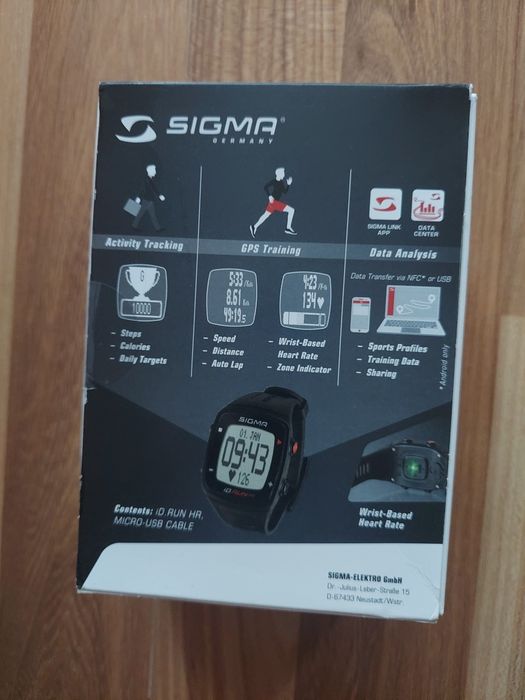 Спортивний годинник Sigma Sport iD. Run HR