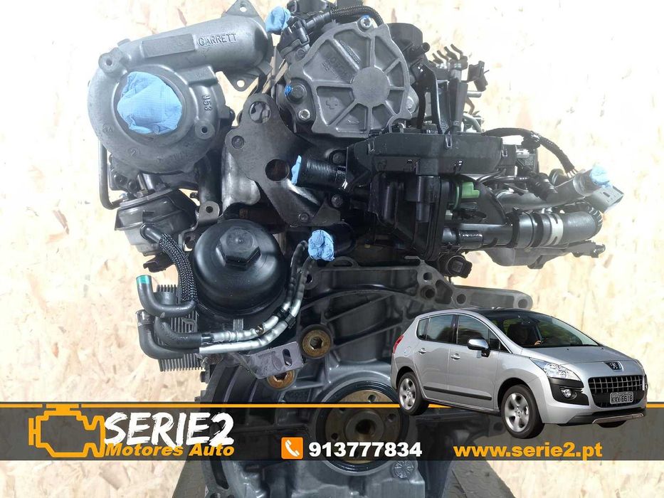 Motor Peugeot 3008 1.6 e-HDI 115cv [ 9HD - 9H05 ]