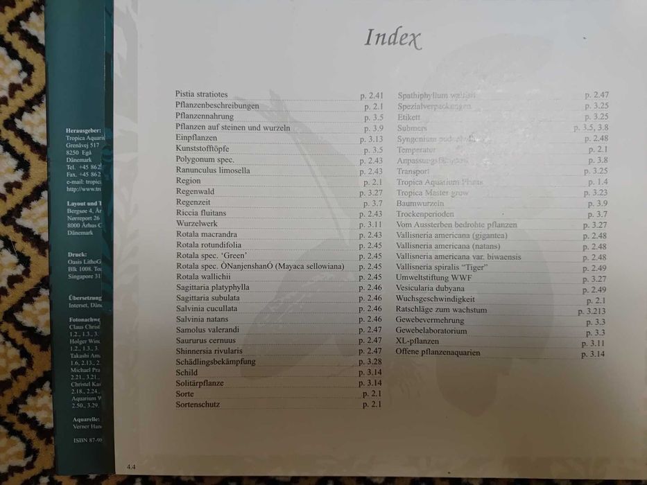 tropica aquarium plants