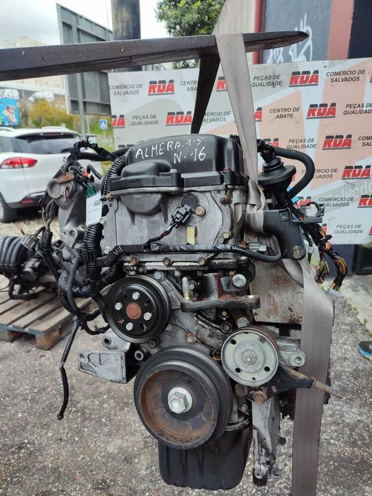 M294- MOTOR REF- QG15DE NISSAN ALMERA 1.5 ANO 2001
