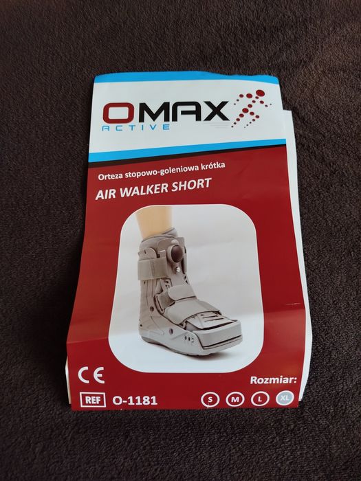 Orteza But ortopedyczny typu Walker pompowany marszowy krótki