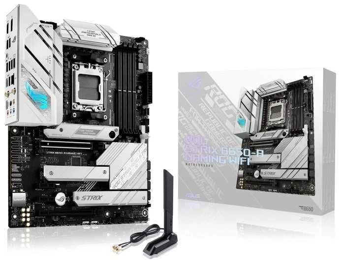 Материнська плата ASUS ROG STRIX B650-A GAMING WIFI Під відновлення, частково робоча