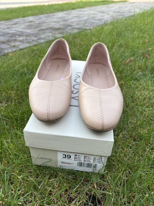 Buty baleriny Lasocki beżowe roz. 39