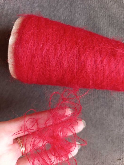 Паутинка из супер кидмохера некрупной вязки