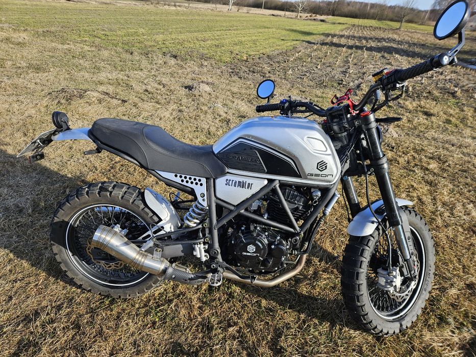 Geon Scrambler 250 (2024) — Стан нового, пробіг 500 км!