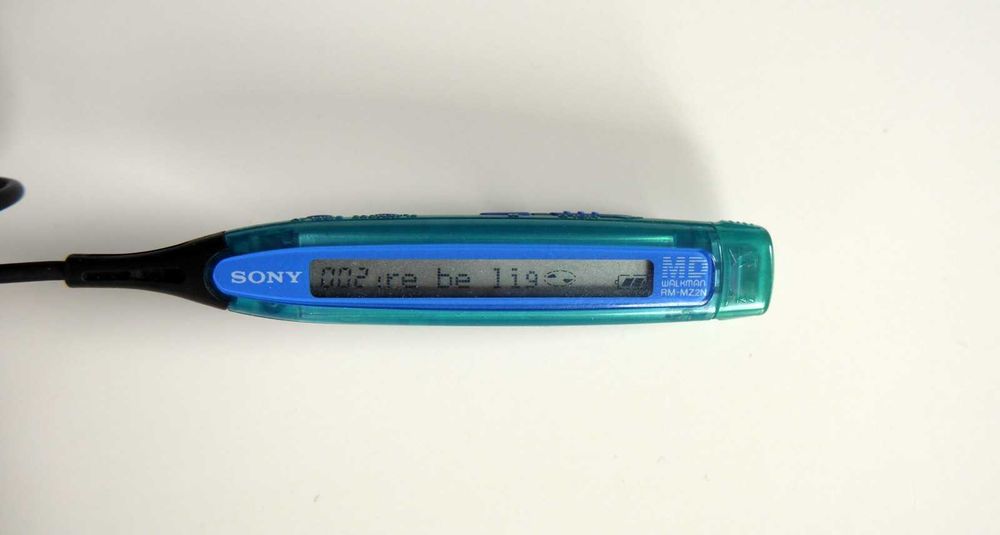 MiniDisc Walkman Sony MZ-E60 - poczuj się jak bohater teledysku Bomfunk MC's - Freestyler ;)