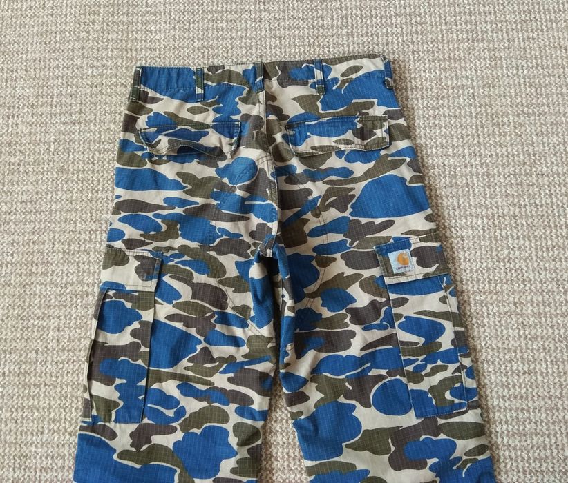 Carhartt Cargo Camo W31 L34 штани карго камуфляжні ріпстоп оригінал