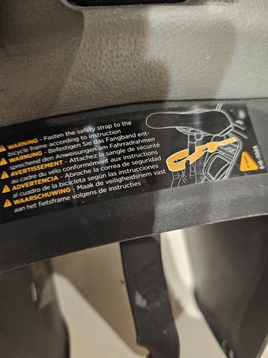 Fotelik rowerowy yeep maxi thule