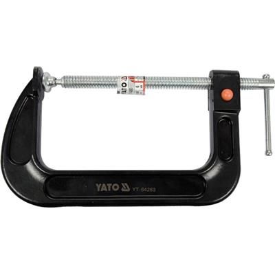 Ścisk typ C 150x85mm 6"x3" szybki przesuw śruby