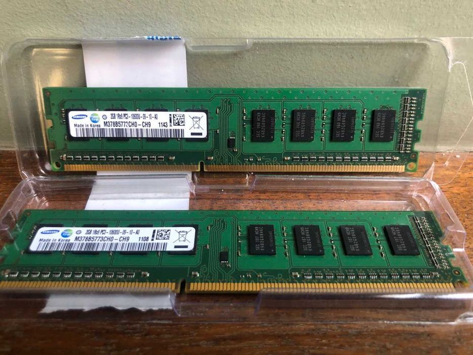 Пам'ять для PC Samsung 2 GB DDR3 1333 MHz (M378B5773CH0-CH9), 2 шт.