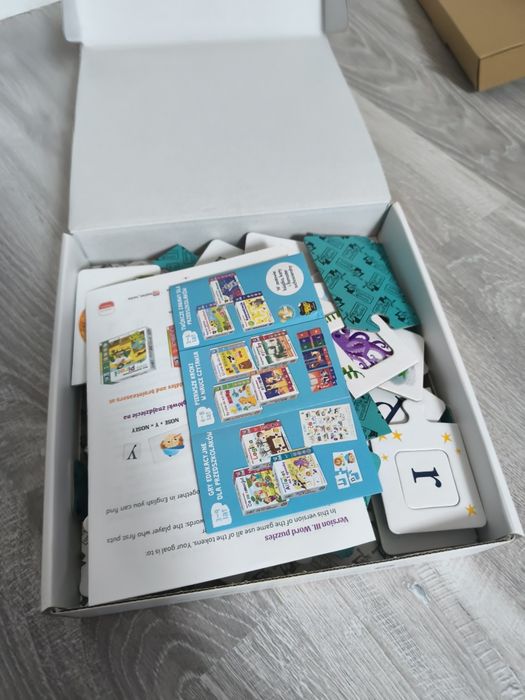 Zestaw gier Farma montessori, alfabet na 3 sposoby, spy guy