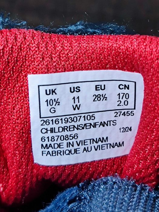 Детские кожаные кроссовки Clarks Rex Play (28,5р.17-17,5см)
