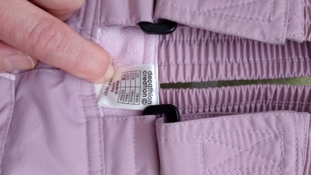 Spodnie narciarskie zimowe 80