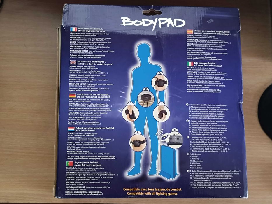 Body Pad Fight Simulator PS1 e PS2
