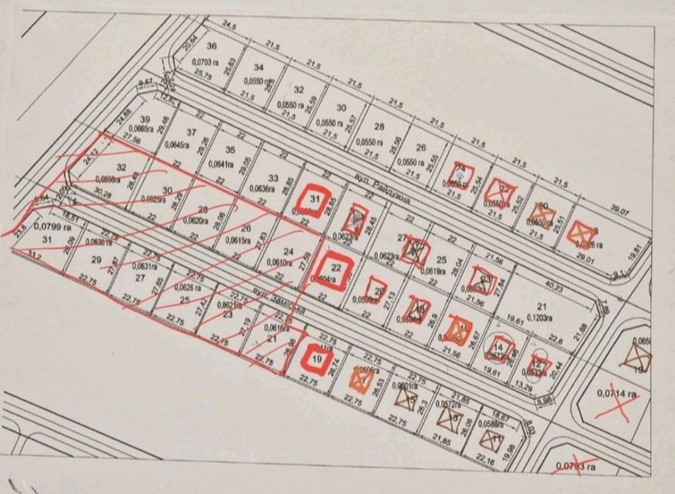 Земельна ділянка 6 соток з пропискою Мала Олександрівка  Вул. Заміська