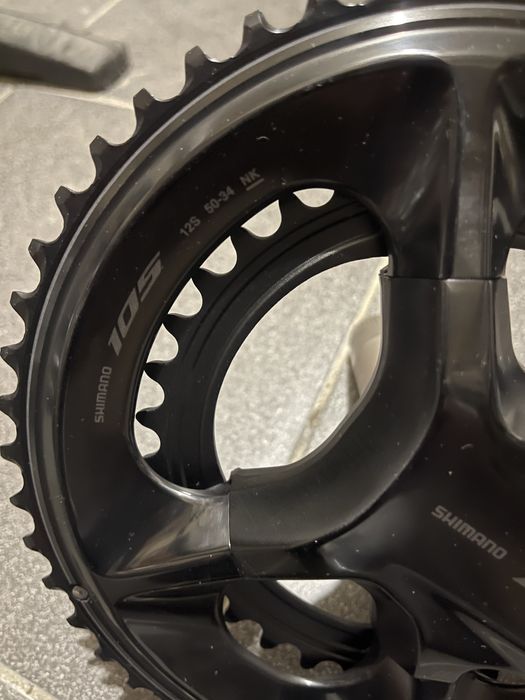 Shimano 105 шатуни 165мм 50-34T нові