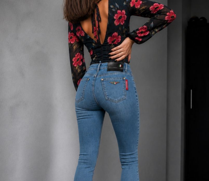 Spodnie dżinsowe • dżinsy • jeansy Dsquared 2 Icon r 27  (r 34/XS)