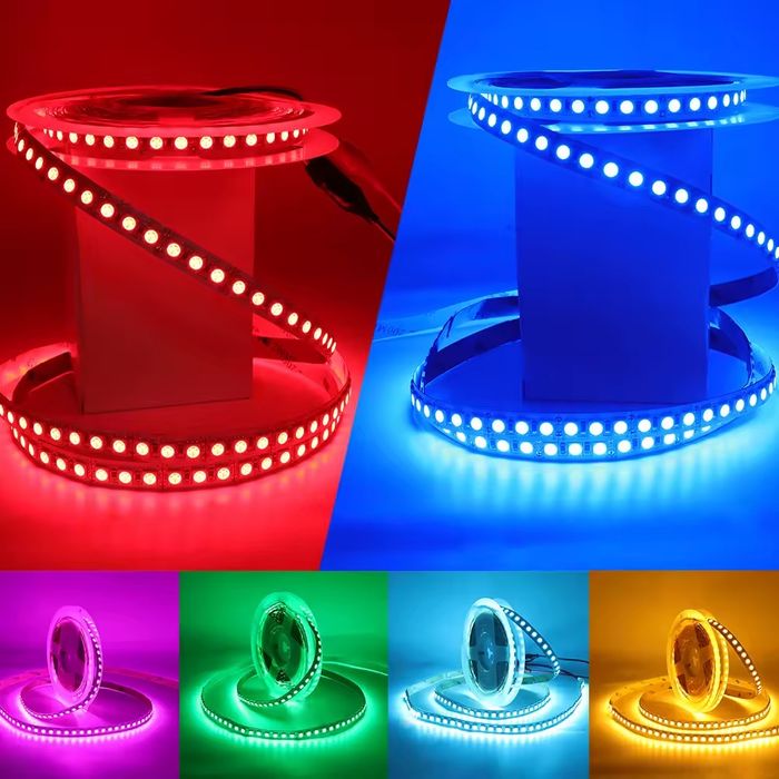 USB Світлодіодна Led стрічка RGB 5050 Різнокольорова 3м 5м 10м Лента