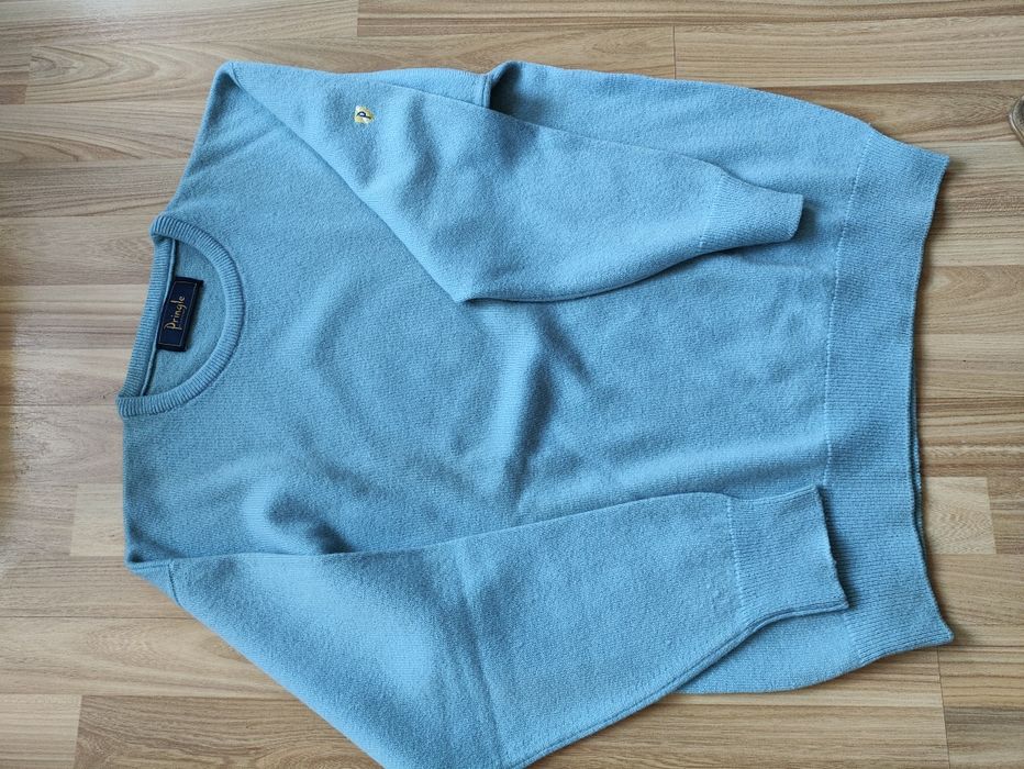 Sweter męski w szpic