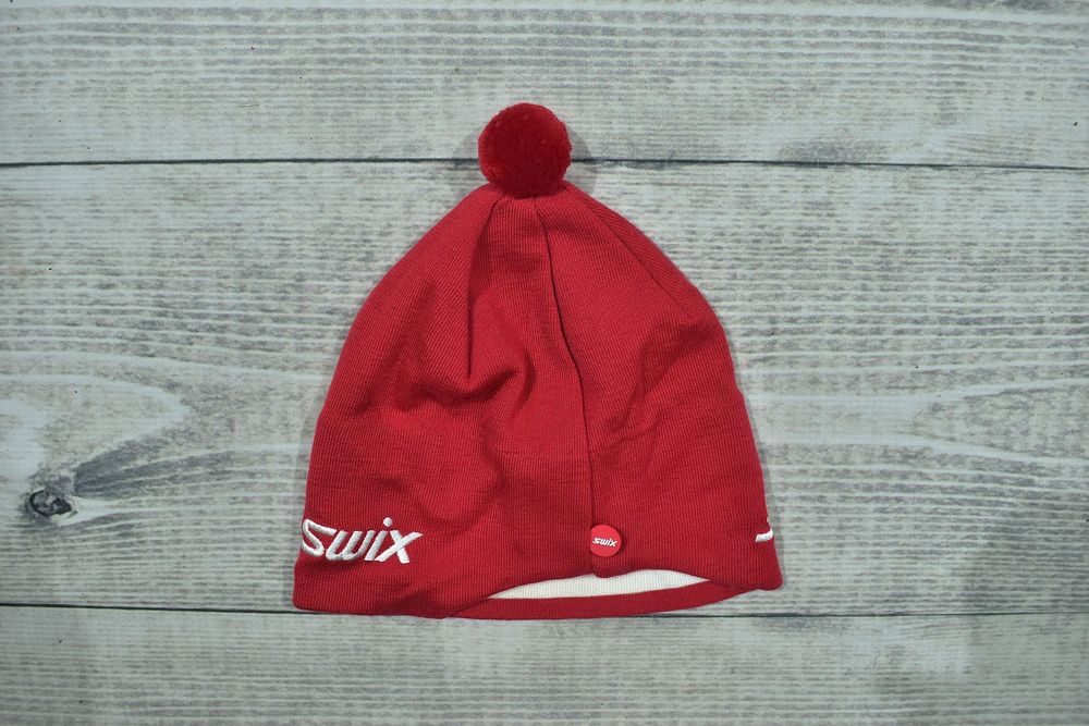 Wełniana Czapka Z Pompnem Beanie 56 Swix Hat