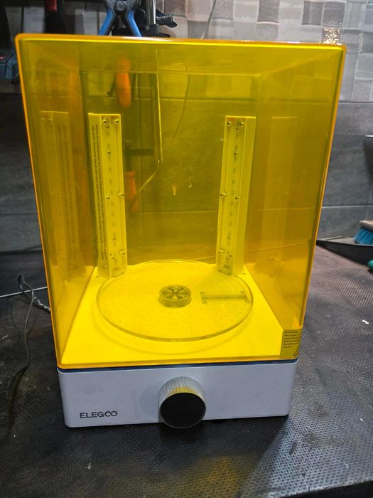 stacja do naświetlania DRUKU 3D Z ZYWICY SLA elegoo cure  DRUKARKA 3D