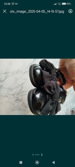 Туфлі на дівчинку