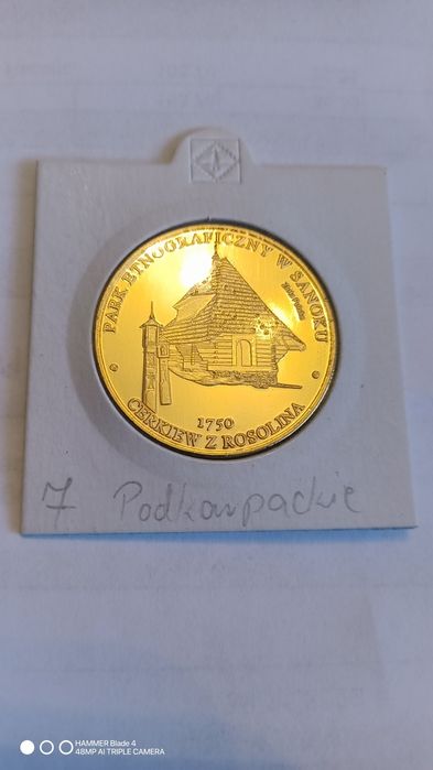 Medale złota polska