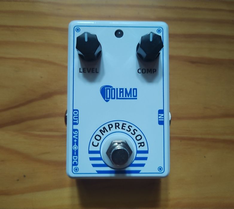 Pedal mini de guitarra Compressor Novo