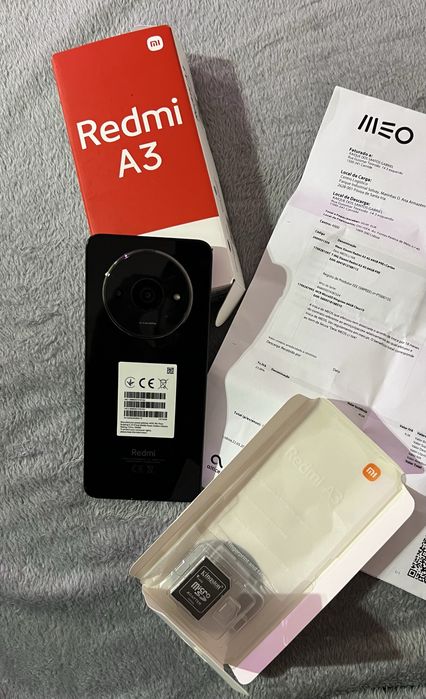 Xiaomi Redmi A3 64GB Black – Like New + SIM Card64332091727875121