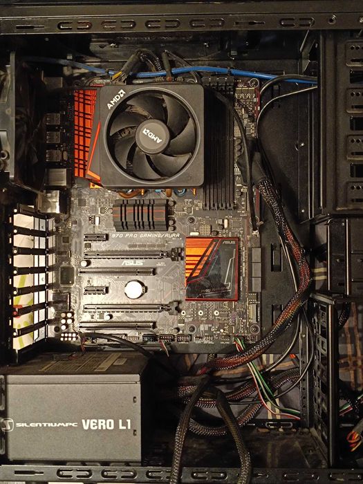 ASUS 970 PRO GAMING AURA AM3+ top VRM, SLI, USB 3.1, komplet