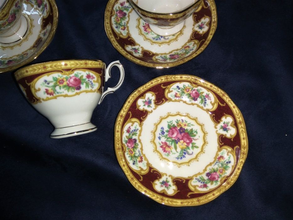 Serviço Chá Café Royal Albert Lady Hamilton