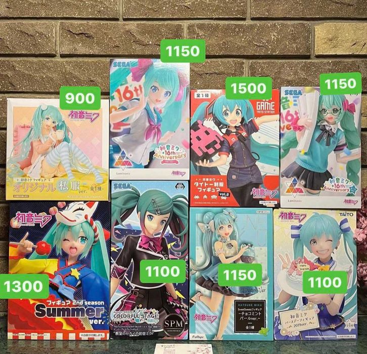 Оригинальные аниме фигурки/ hatsune miku/ хатсуне мику/вокалоид: 920 ...