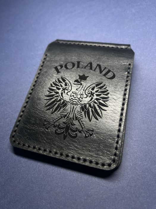 Wizytownik, portfel ze skóry naturalnej