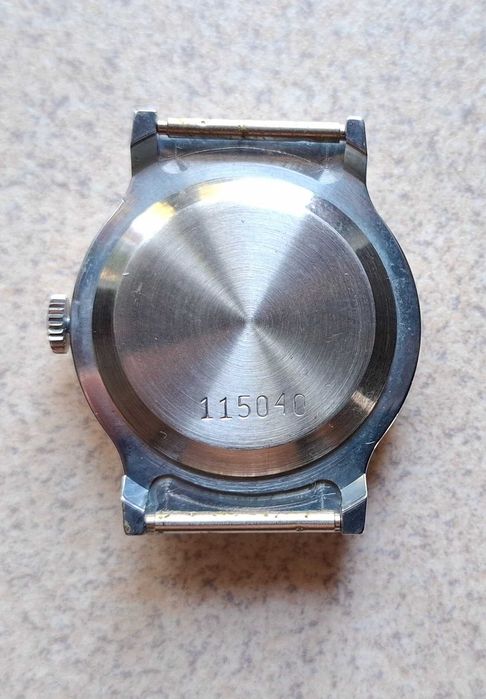 Nowy pozłacany zegarek "Pobieda" z dokumentami ZSRR