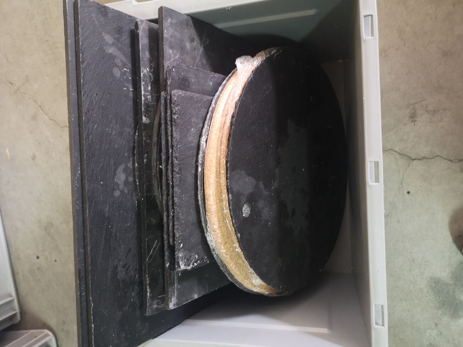 Tábuas de xisto várias